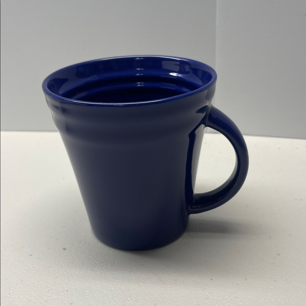 Rachel Ray Cobalt Blue, Double Ridged , Coffee Mug